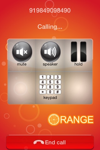 Orange Dialer screenshot 4