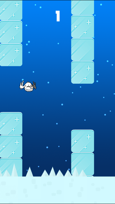 Screenshot #3 pour Flappy Tongue Monster