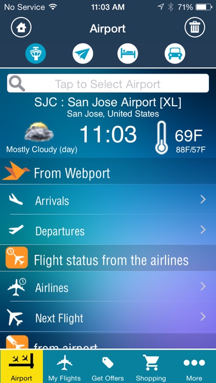 San Jose Airport (SJC) Flight Tracker radar Mineta