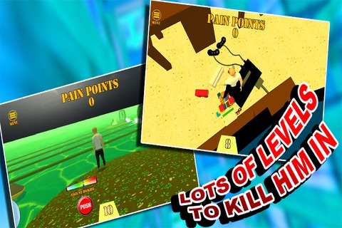 Kill The Ragdoll Stickman Boss 3 : CASH EDITION (a physics dismount game) screenshot 3