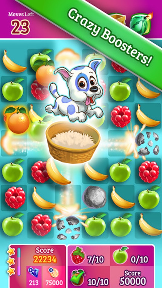 Fruit Chef - 3 juice mania match puzzle game - 1.0 - (iOS)
