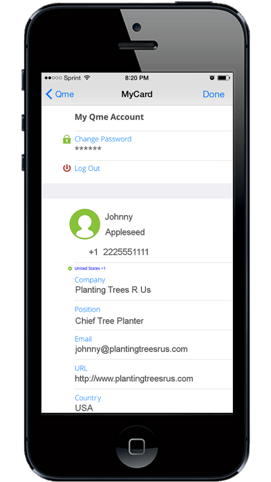QMe - Better Networking iPhone screenshot 4 - Social Networking app