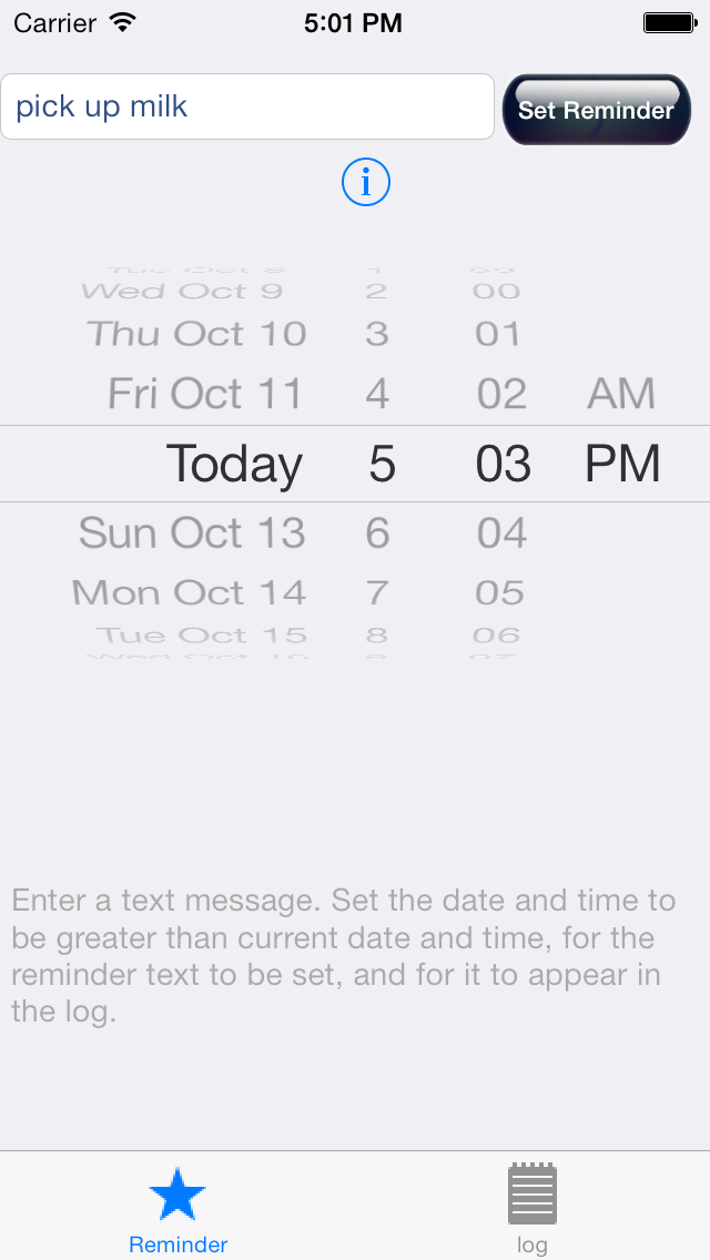 Screenshot #1 pour Reminder
