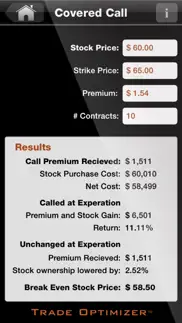 trade optimizer: stock position sizing calc calculator iphone screenshot 2