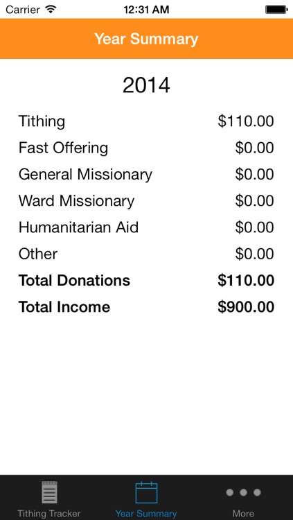 Full Tithe - LDS Tithing Tracker screenshot-3