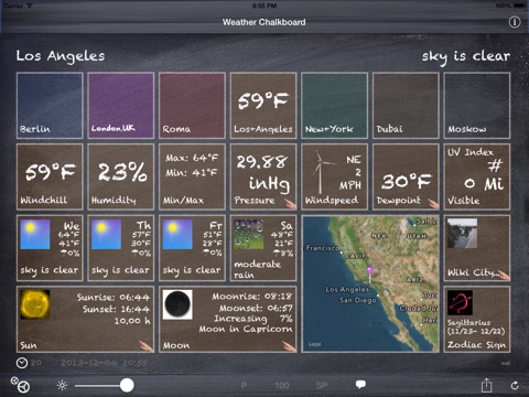 Weather Chalkboard Lite screenshot 4