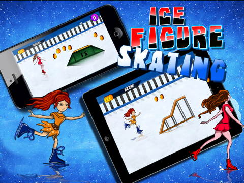 アイスフィギュアスケート - 真のスケートでの純粋なスタントのエクストリーム狂気（無料ゲーム）のおすすめ画像3