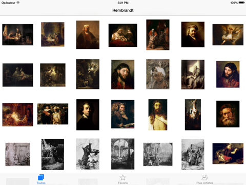 Screenshot #4 pour Rembrandt 174 œuvres ( HD 170M+)