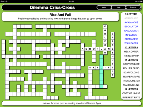 Criss-Cross Word-Fit screenshot 2