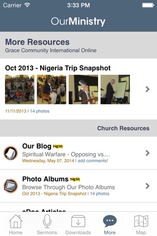 Grace Community International screenshot 4