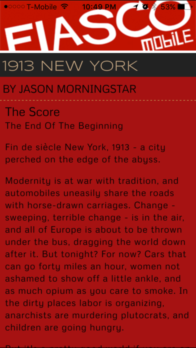 Screenshot #1 pour FiascoMobile