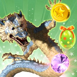 Lucky Dragon Uni Aventure - Match or balle s et écraser les pierres précieuses