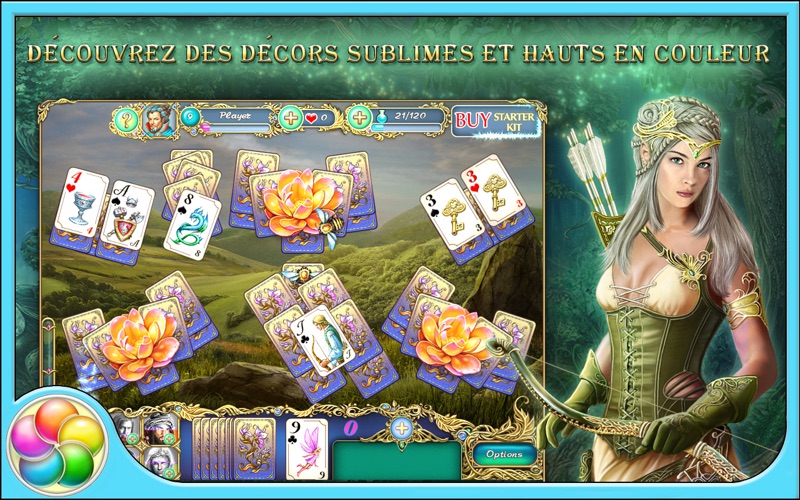 Screenshot #3 pour Emerland Solitaire: Endless Journey