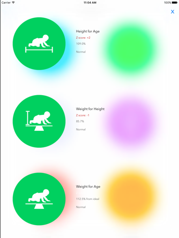 Screenshot #5 pour iGrowth - Growth Assessment for Children