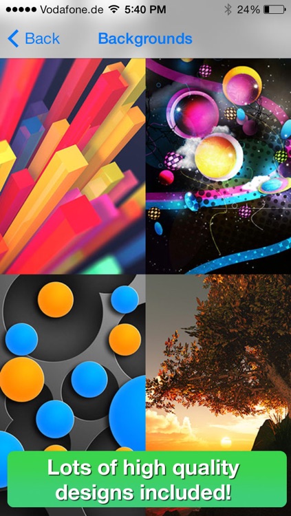 Parallax Backgrounds