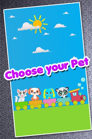 Pets Hair Salon – Free girls kids animal fashion art beauty dress up game screenshot 2