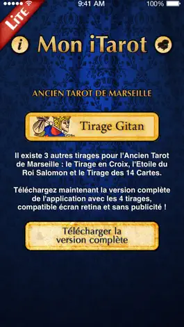 Game screenshot Mon iTarot Lite apk