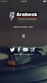arabesk radyo iphone screenshot 1
