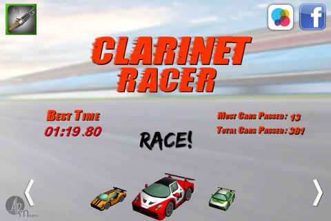Clarinet Racer screenshot 2
