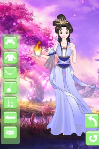 Magic girl dressup salon screenshot 2