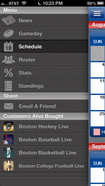 New England Football Live screenshot-3