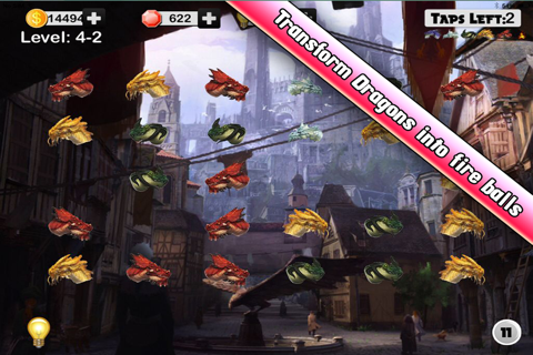 Dragon Hell of Fire: Dragon Story Puzzle Game screenshot 4