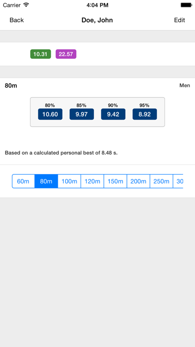 Screenshot #2 pour Sprintulator