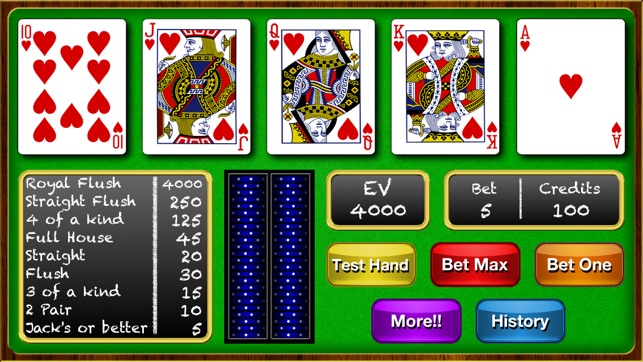 Video Poker HD: Jack's or Better(圖1)-速報App