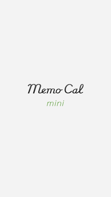 MemoCal mini screenshot-0
