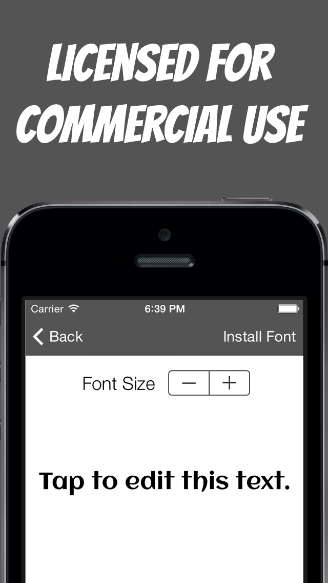 Screenshot #2 pour Install New Fonts