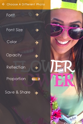 PhotoPOP! -  Instantly Transform your Pics with Custom Typography Art Text Editor, Creative Captions, Beautiful Fonts + Symbols and Awesome Effects! (Free HD Edition) screenshot 2