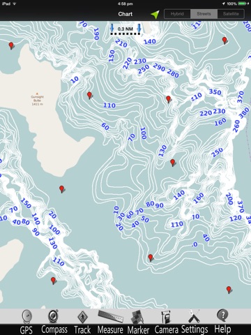 Lake Powell Nautical Chart Pro screenshot 4