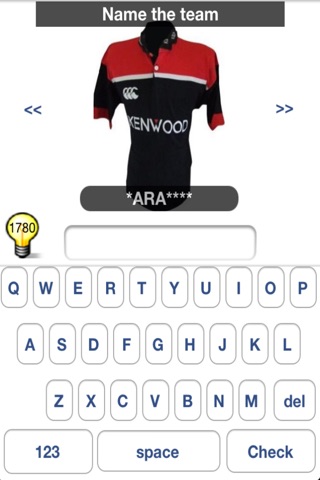 Rugby Union Quiz - Top Fun Shirt Trivia Game. screenshot 3