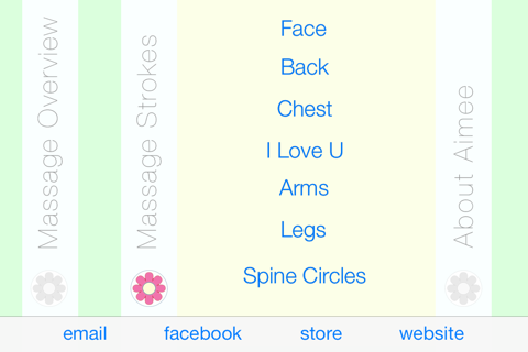 Aimee's Babies Baby Massage screenshot 2