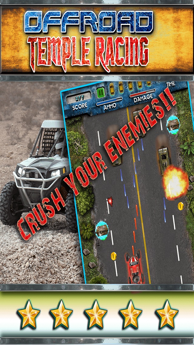 OFFROAD TEMPLE RACING - 3D MINI MOTOR RACE TO CAPTURE THE LOST GEM HD FREE 1.0 IOS