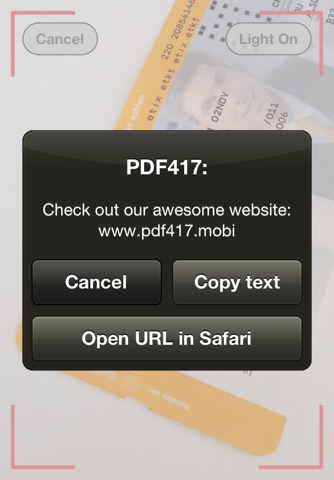 PDF417 Barcode Scanner screenshot 3