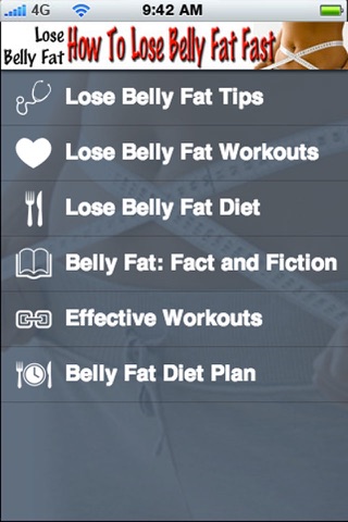 Lose Belly Fat Fast: Learn How To Lose Belly Fat Easily+ screenshot 2