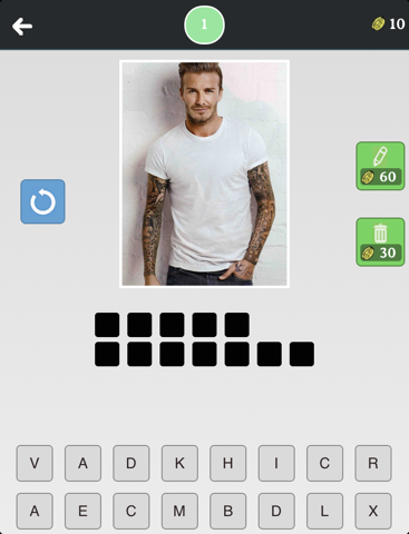 Screenshot #4 pour Football, devinez le joueur de Foot, Photo Quiz