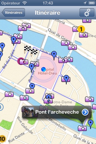 PhotoMapia Paris screenshot 2