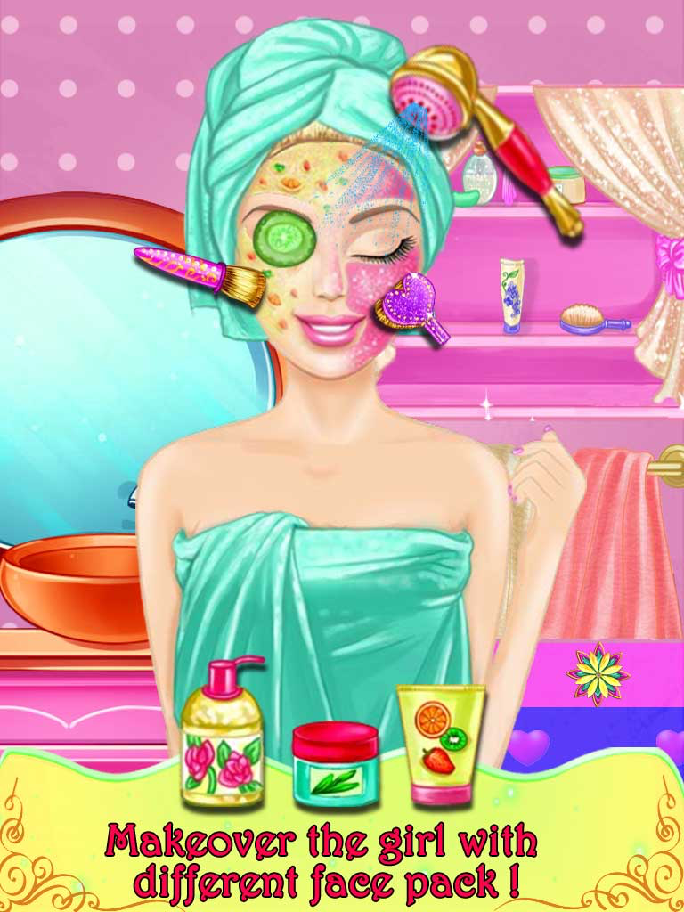 Pink Girl Real Makeover Salon screenshot 7