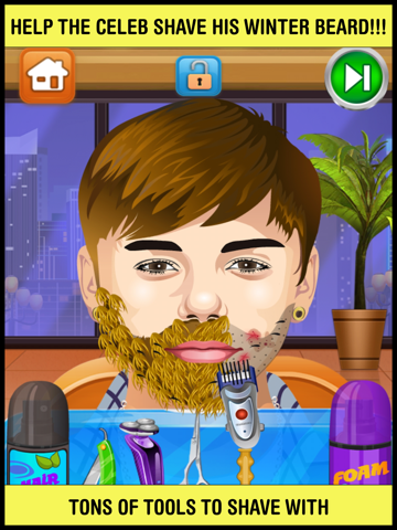 Screenshot #4 pour Celebrity Shave Beard Makeover Salon & Spa - hair doctor girls games for kids