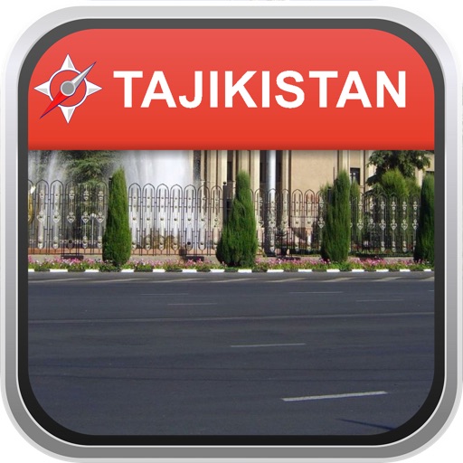 Offline Map Tajikistan: City Navigator Maps icon