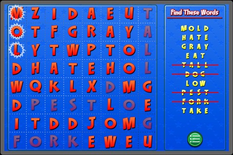 Word Search For Kids 2 - Perfect for Kinder, First and Second Gradeのおすすめ画像4