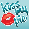 Kiss My Pic - Add cute love stickers to your photos with just a kiss