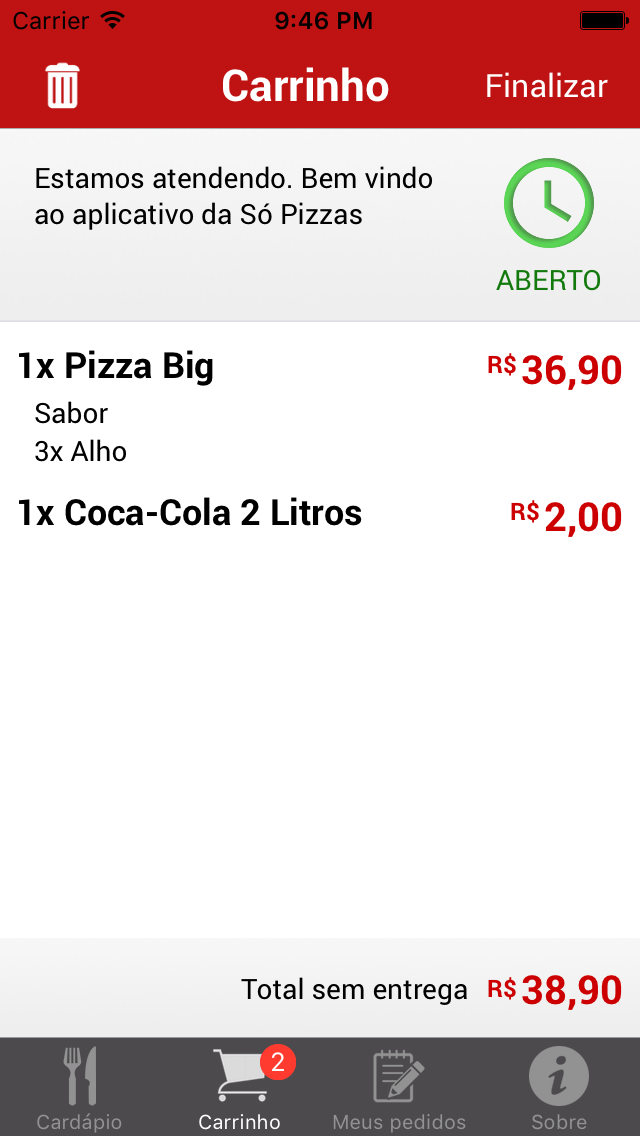 Só Pizzas - Delivery