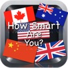 How Smart Are You? Country and Territory Flags Edition - A Flag Logo Memory Concentration Trivia Quiz Game Free: From the creator of The Moron Quiz / Test - Similar to 4 pics 1 word apps
