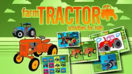 Game screenshot Farm Tractor Activities for Kids: : Puzzles, Drawing and other Games mod apk