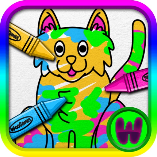 Toddler Animal Paint Country iOS App