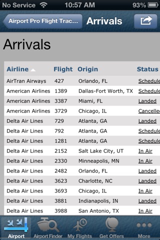 Memphis Airport + Flight Tracker screenshot 4