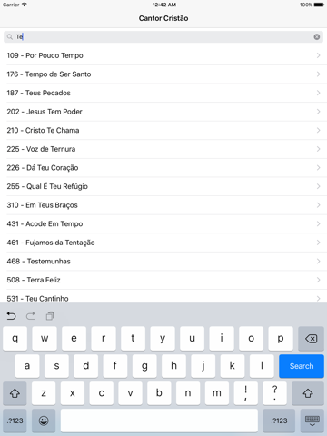 Screenshot #5 pour Cantor Cristão - Hinos